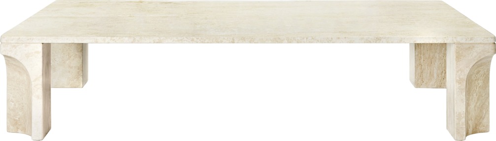 Doric Rectangular Coffee Table Gubi