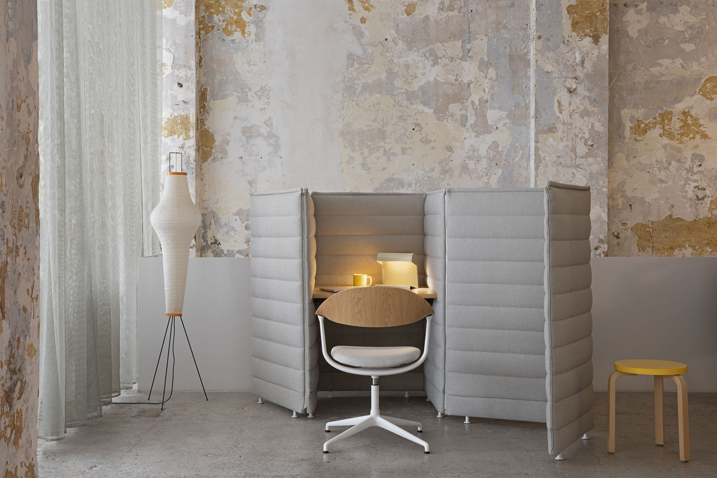 Alcove Plus screen 1-piece screen Vitra