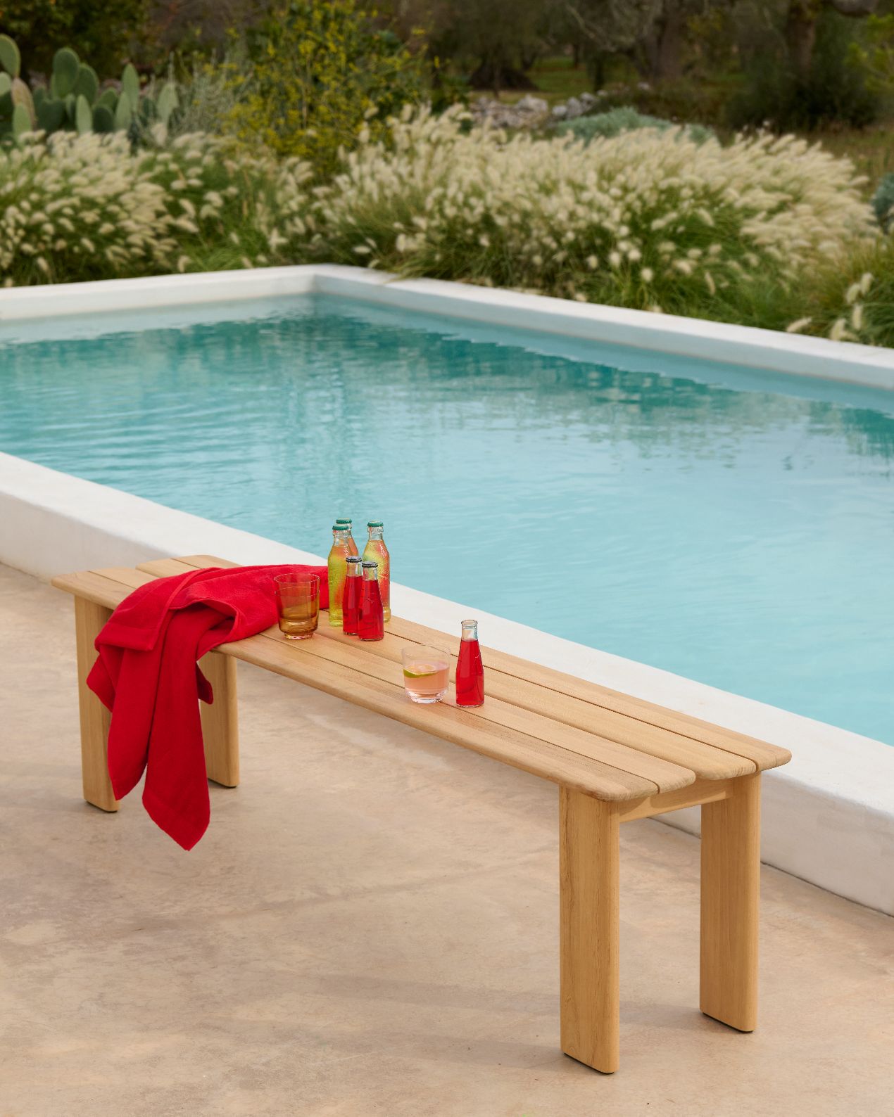 Assemble Bench Bench Teak Outdoor Muuto
