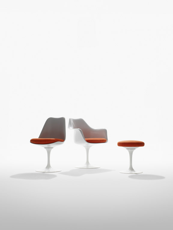 Tulip Armchair / Tulips Armrest Chair Swivel Knoll International