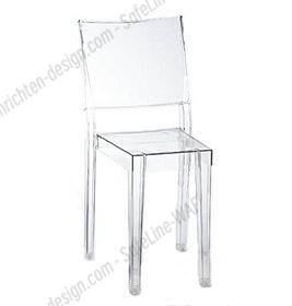 La Marie chair crystal clear Kartell