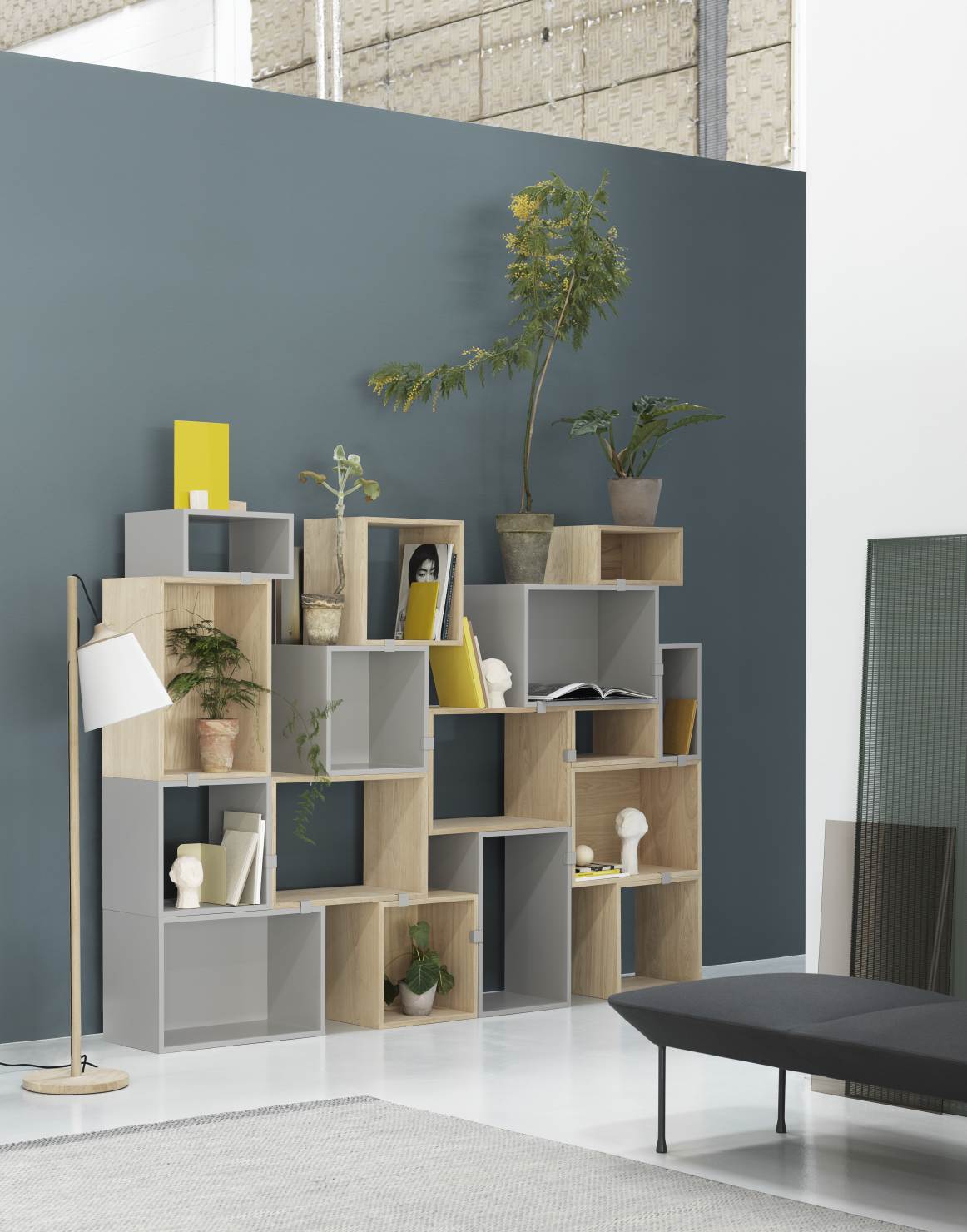 Stacked Storage System 2.0 Shelf system Muuto
