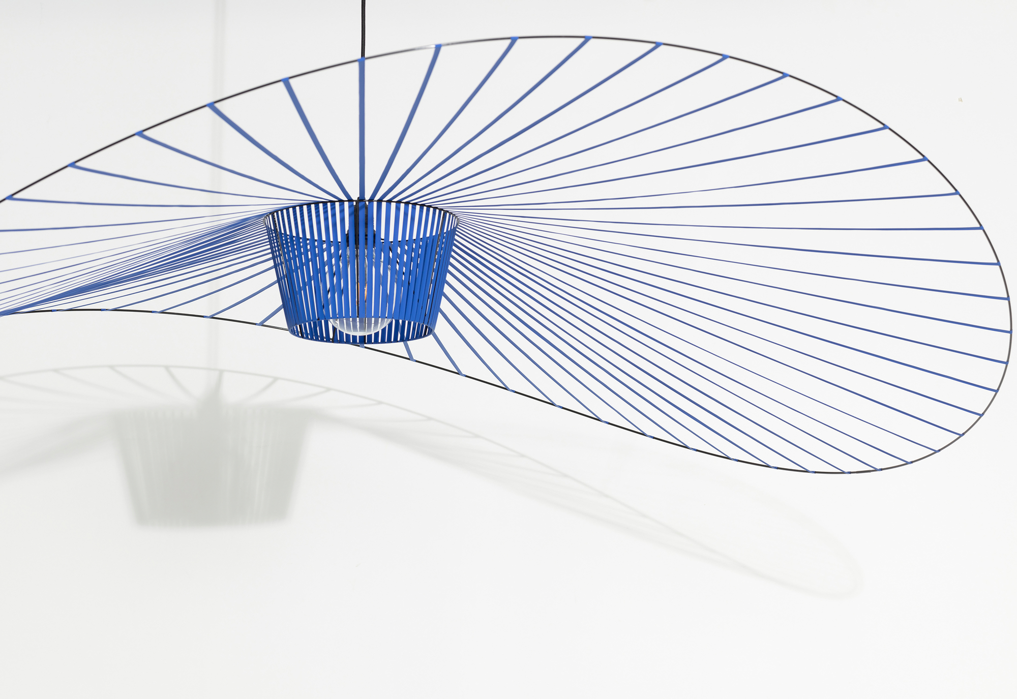 Vertigo Pendant Light Medium Cobalt Blue Petite Friture