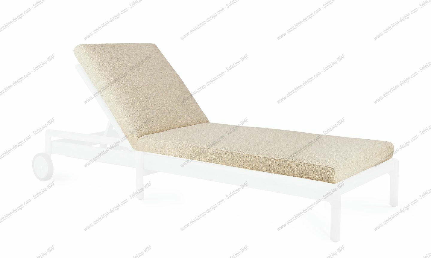 Cushion for Jack Outdoor Lounger Natural Ethnicraft