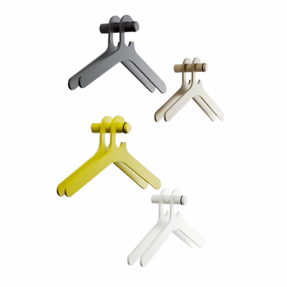 Pole coat hanger Cascando