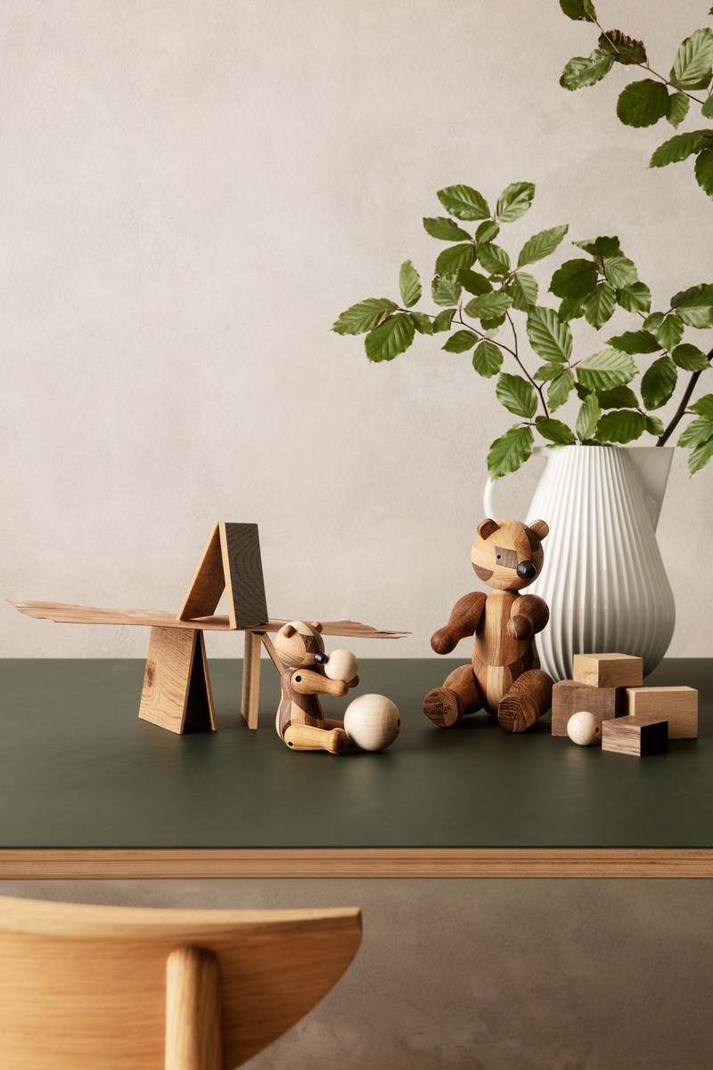  Anniversary Little Bear wooden figure Kay Bojesen SINGLE PIECES