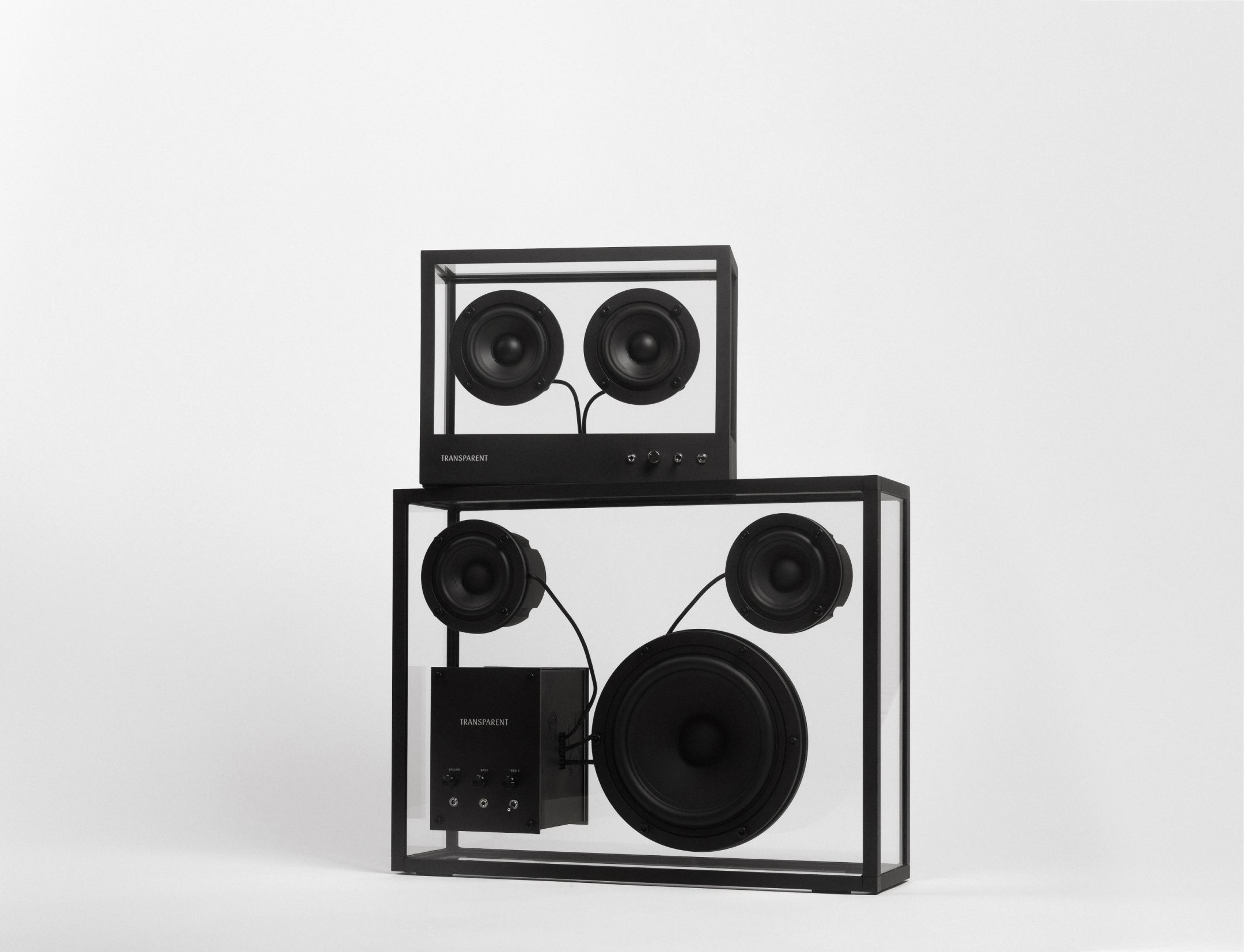 Transparent loudspeaker Transparent