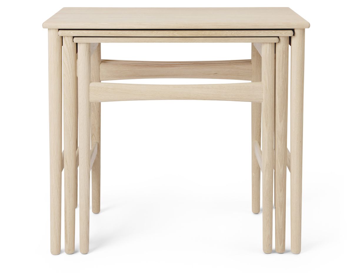 CH004 Nesting Tables Side Tables Set of 3 Carl Hansen & Søn 