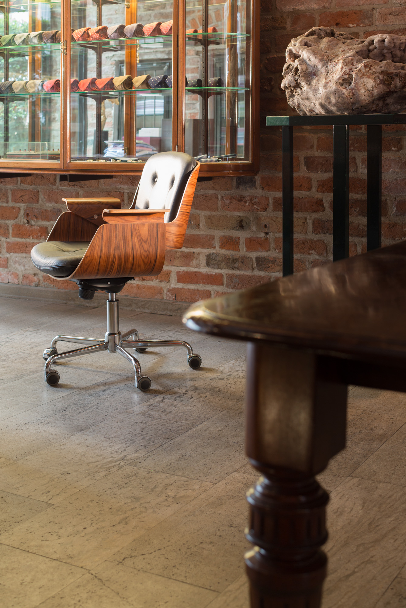 D49 Leather Desk Chair Tecta 