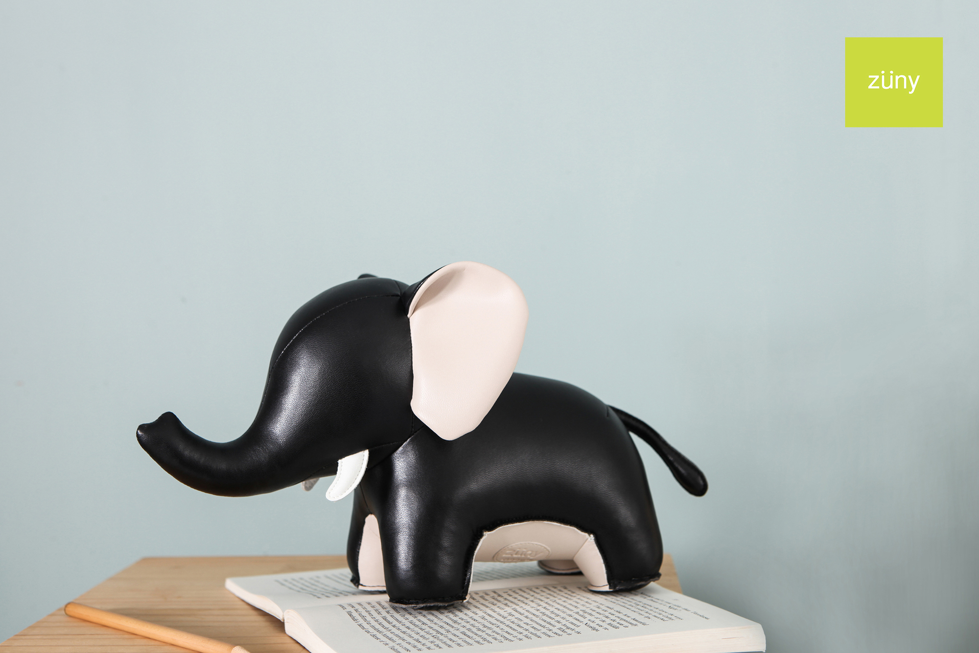 Bookend Elephant Abby II Black Züny