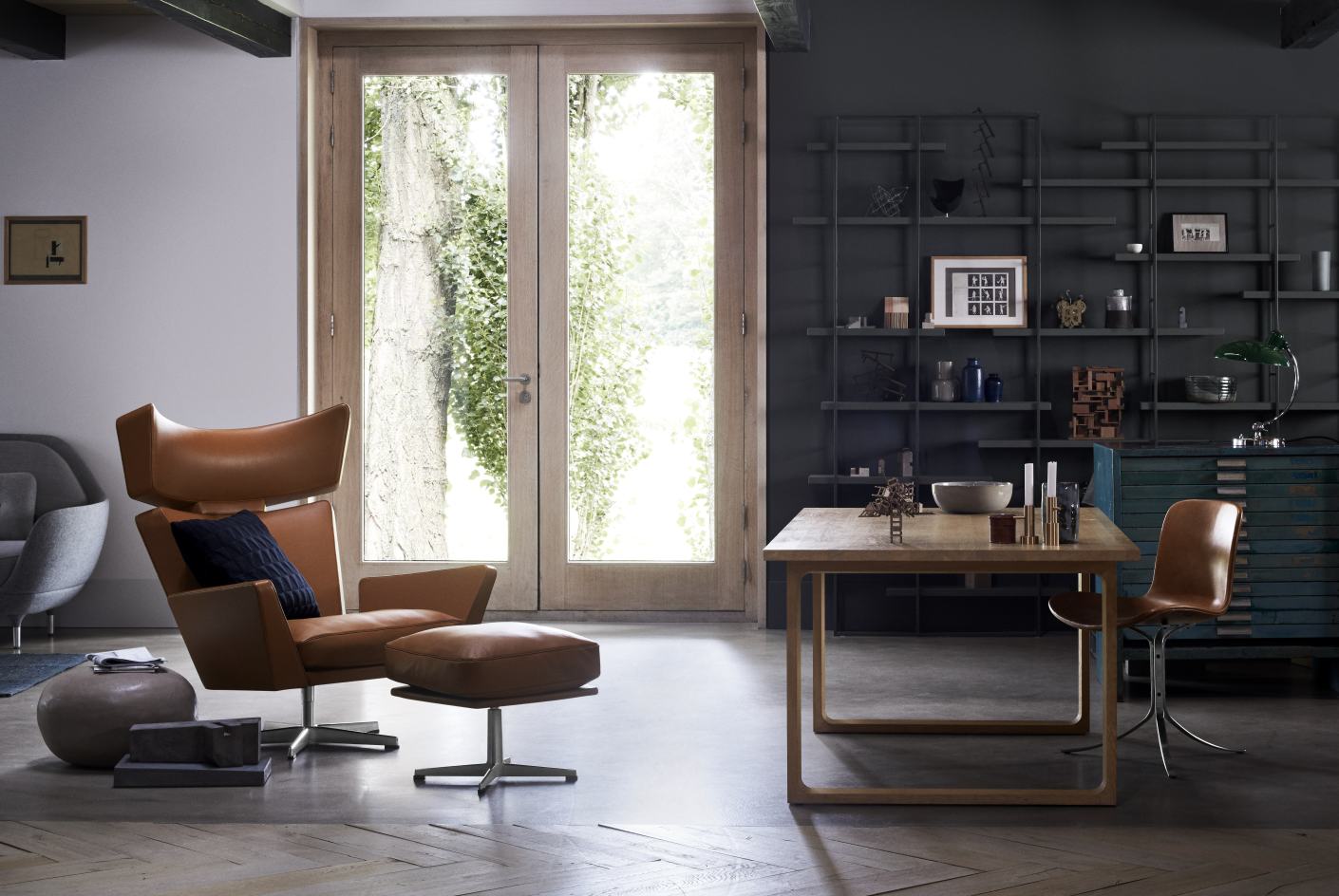 Oksen Stool Fritz Hansen 