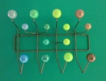 Eames Hang it all wardrobe green Vitra