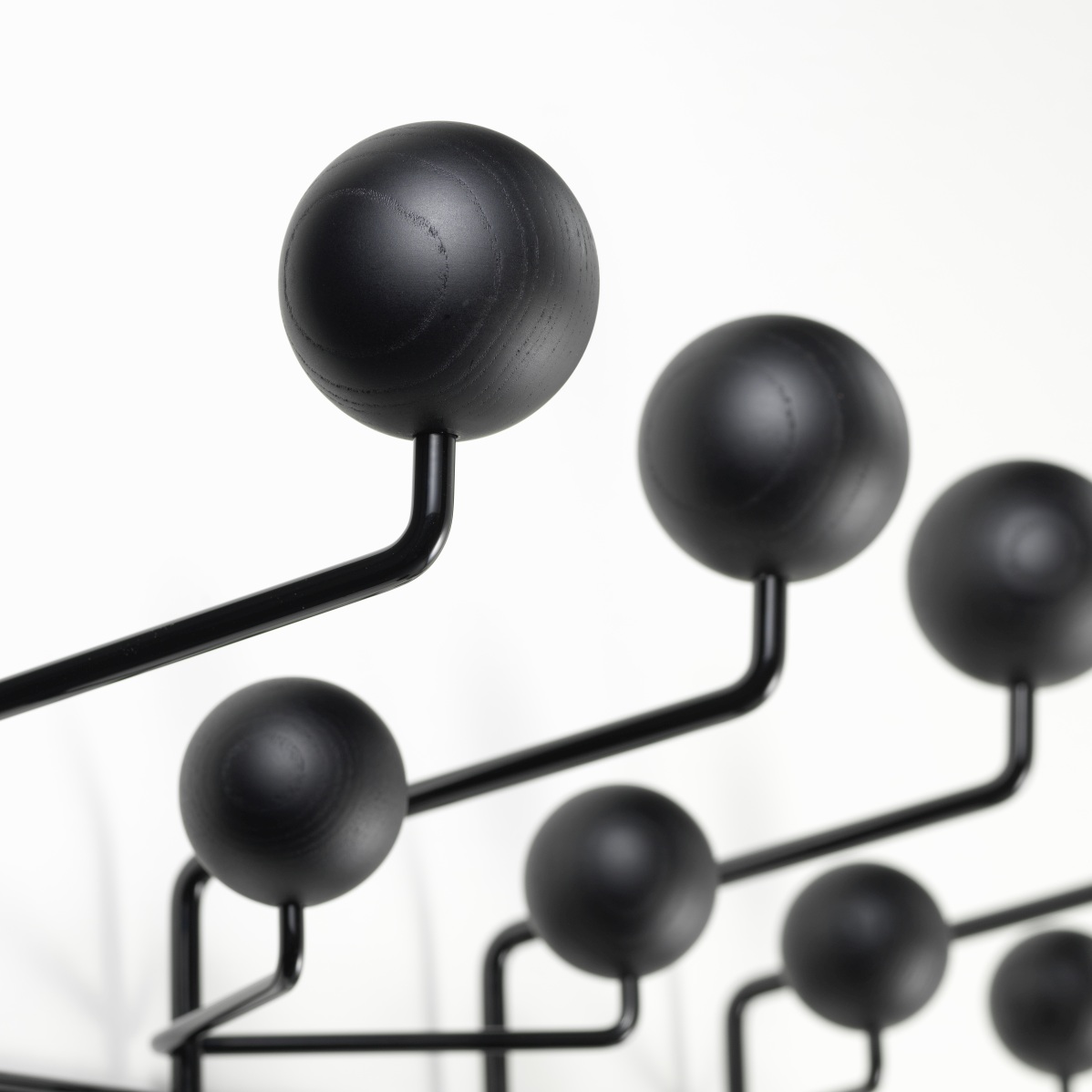 Eames Hang it all coat rack ash black Vitra 