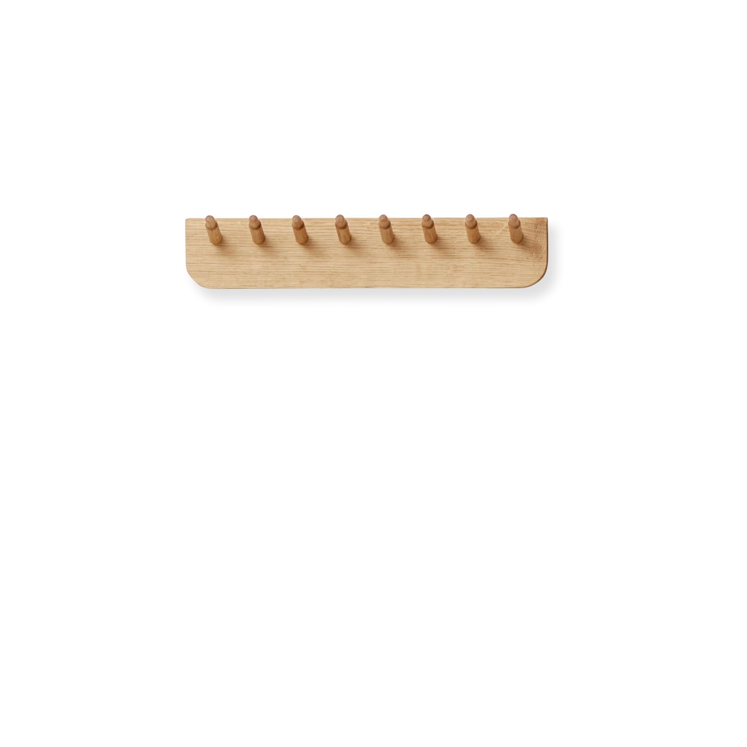 Echo Coat Rail 40 Oak White Oiled Form & Refine