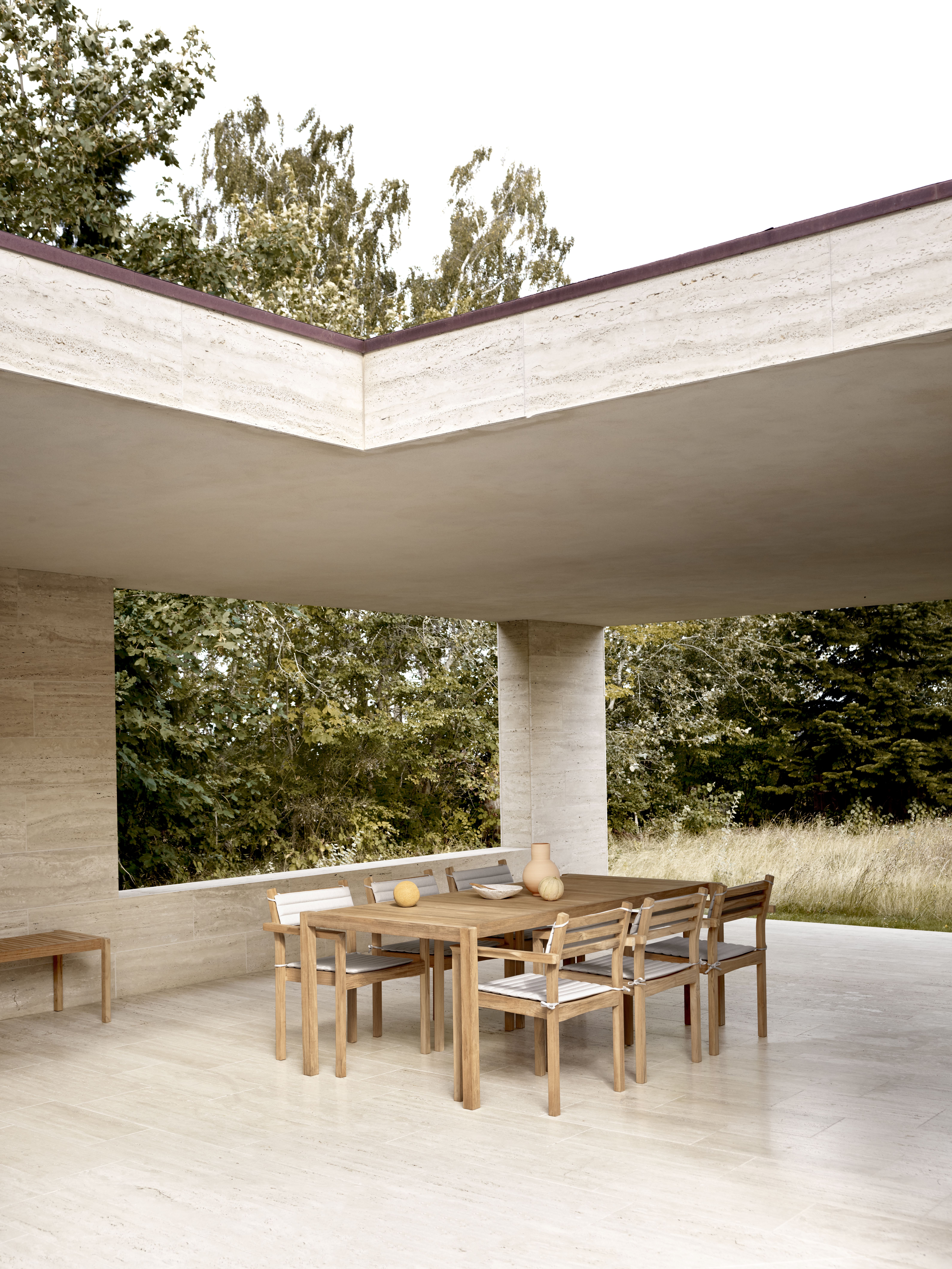 CU AH912 Cushion for AH912 Table/Bench Outdoor Carl Hansen & Søn