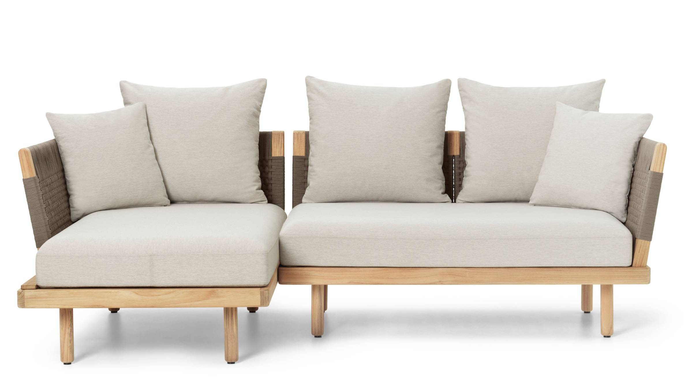 E541 Embrace Sofa Module with short backrest and side rest Outdoor Carl Hansen & Søn 