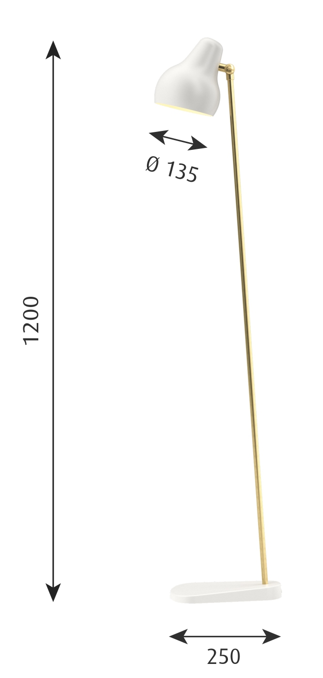 VL38 Floor lamp Louis Poulsen