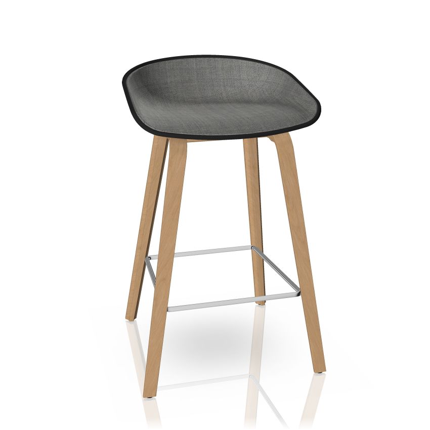About a Stool AAS 32 / AAS32 Bar stool upholstered Hay
