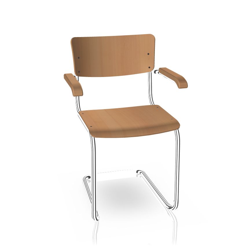 Thonet - S 43 Cantilever chair | Connox