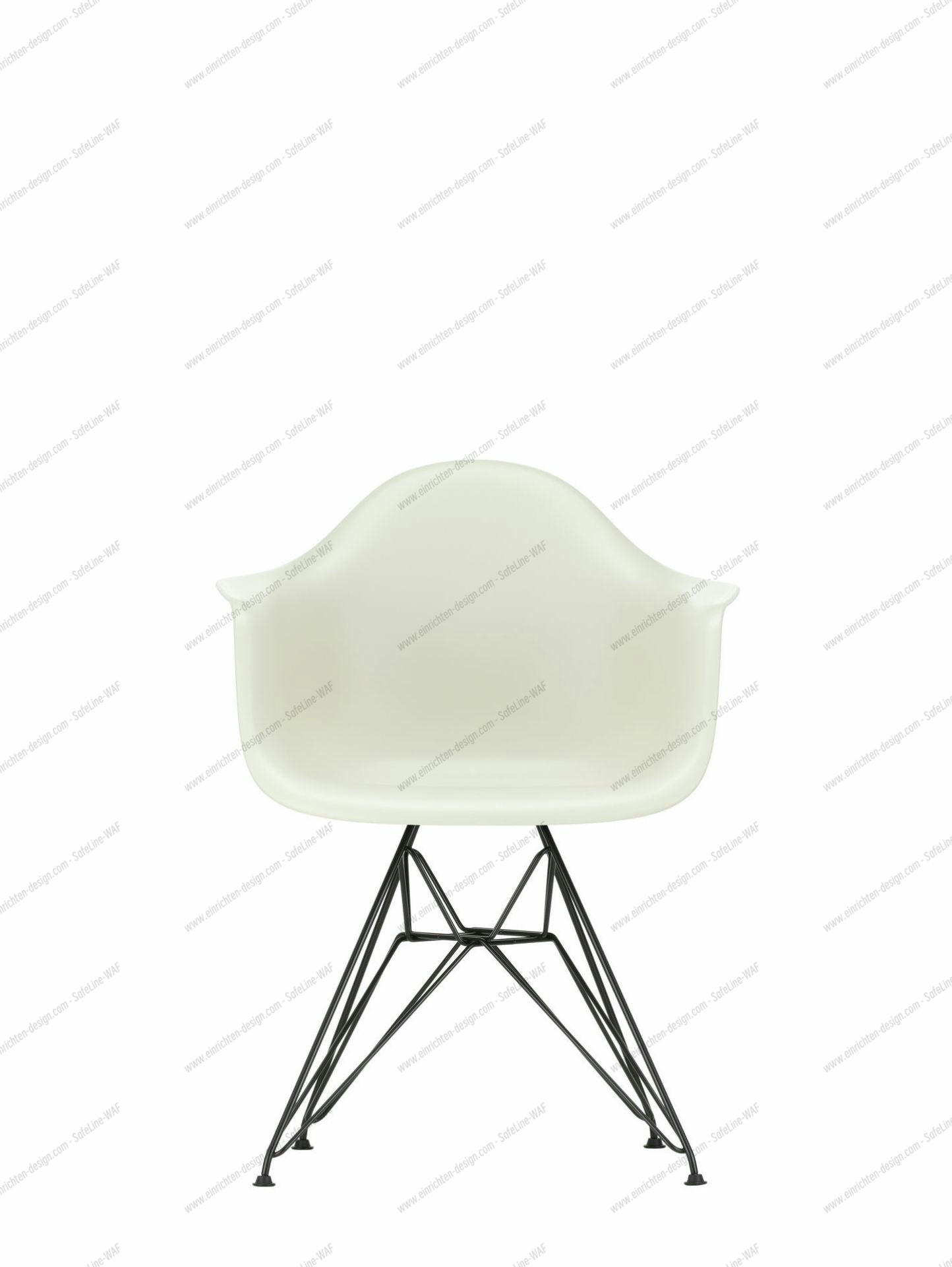 Eames Plastic Arm Chair DAR Chair Vitra Chrome - Forest