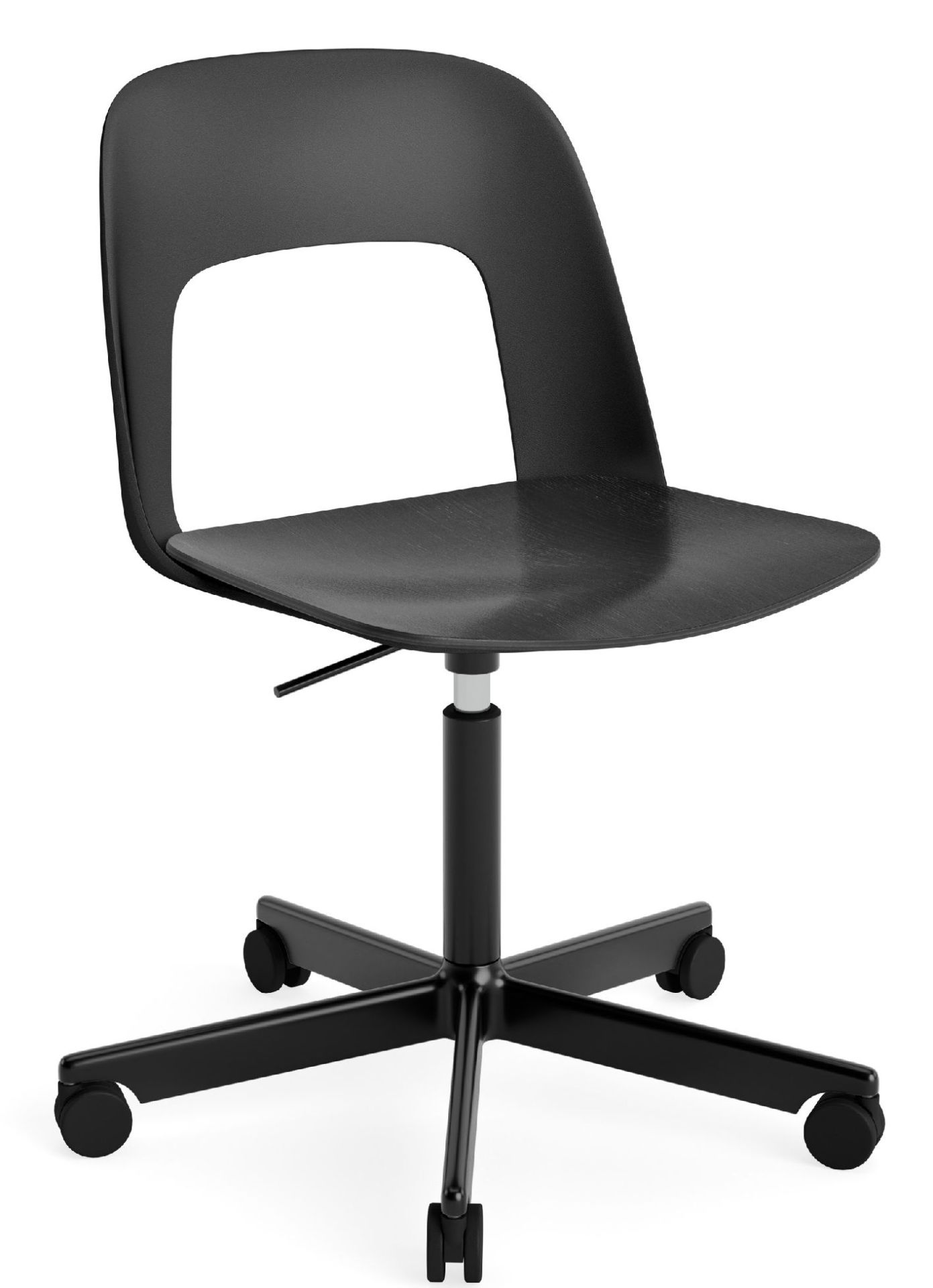 Layout Side Chair 142 5-star swivel base chair Hay  