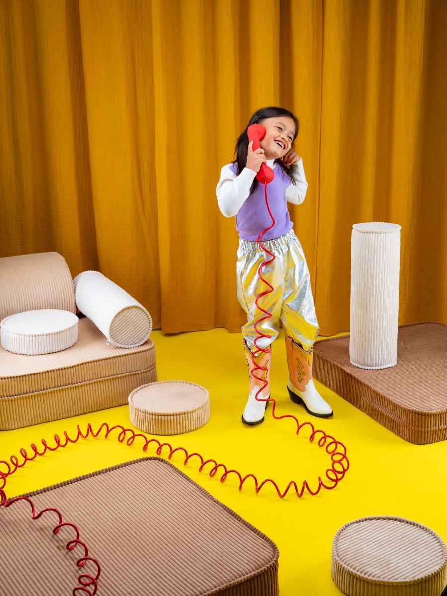 Children's play sofa wide cord Wigiwama