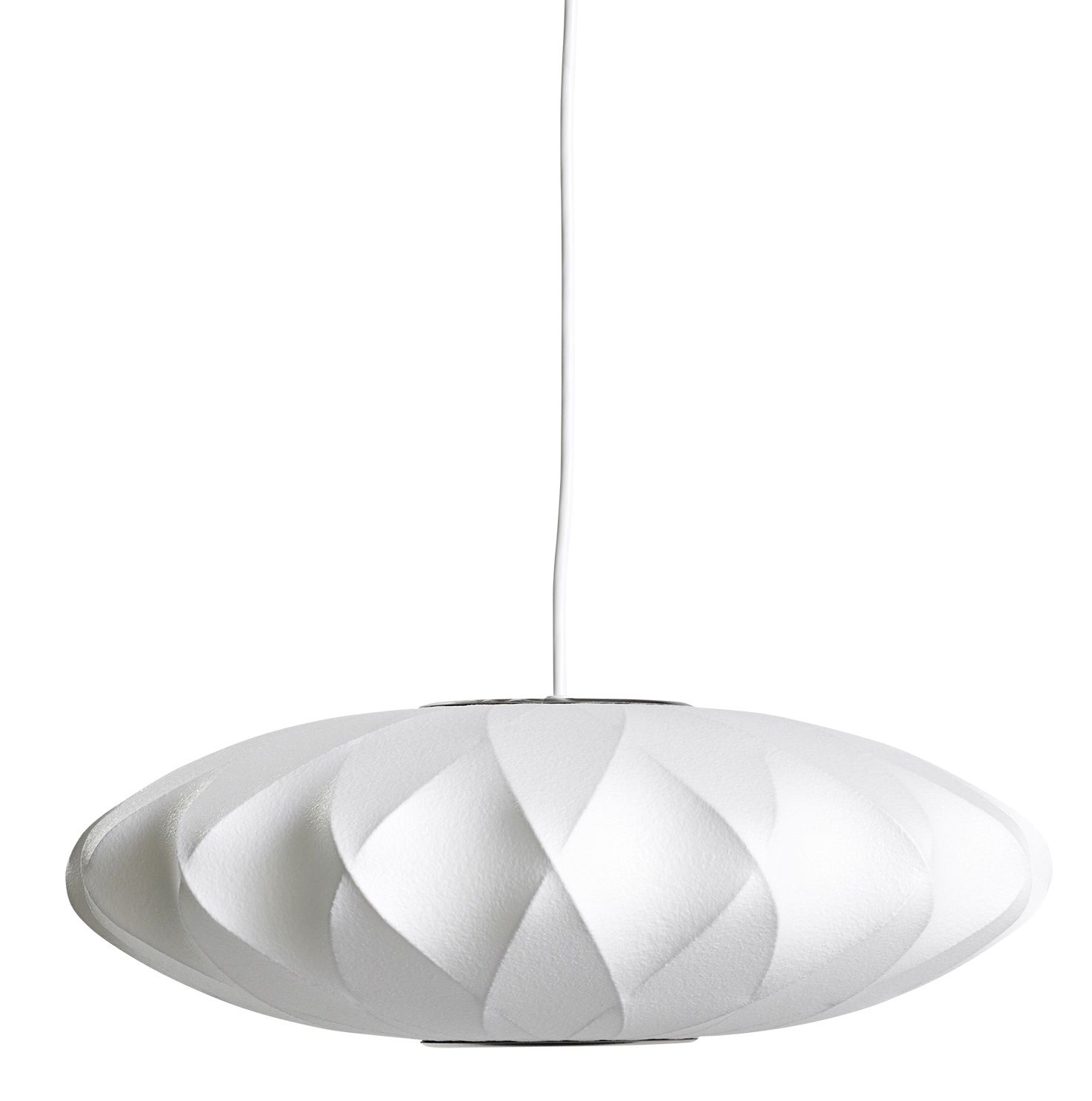Nelson Saucer Crisscross Bubble Pendant light Hay