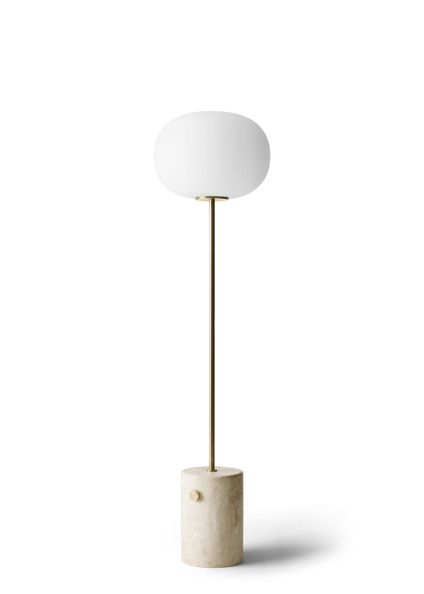 JWDA Floor lamp Audo Travertine - brushed brass