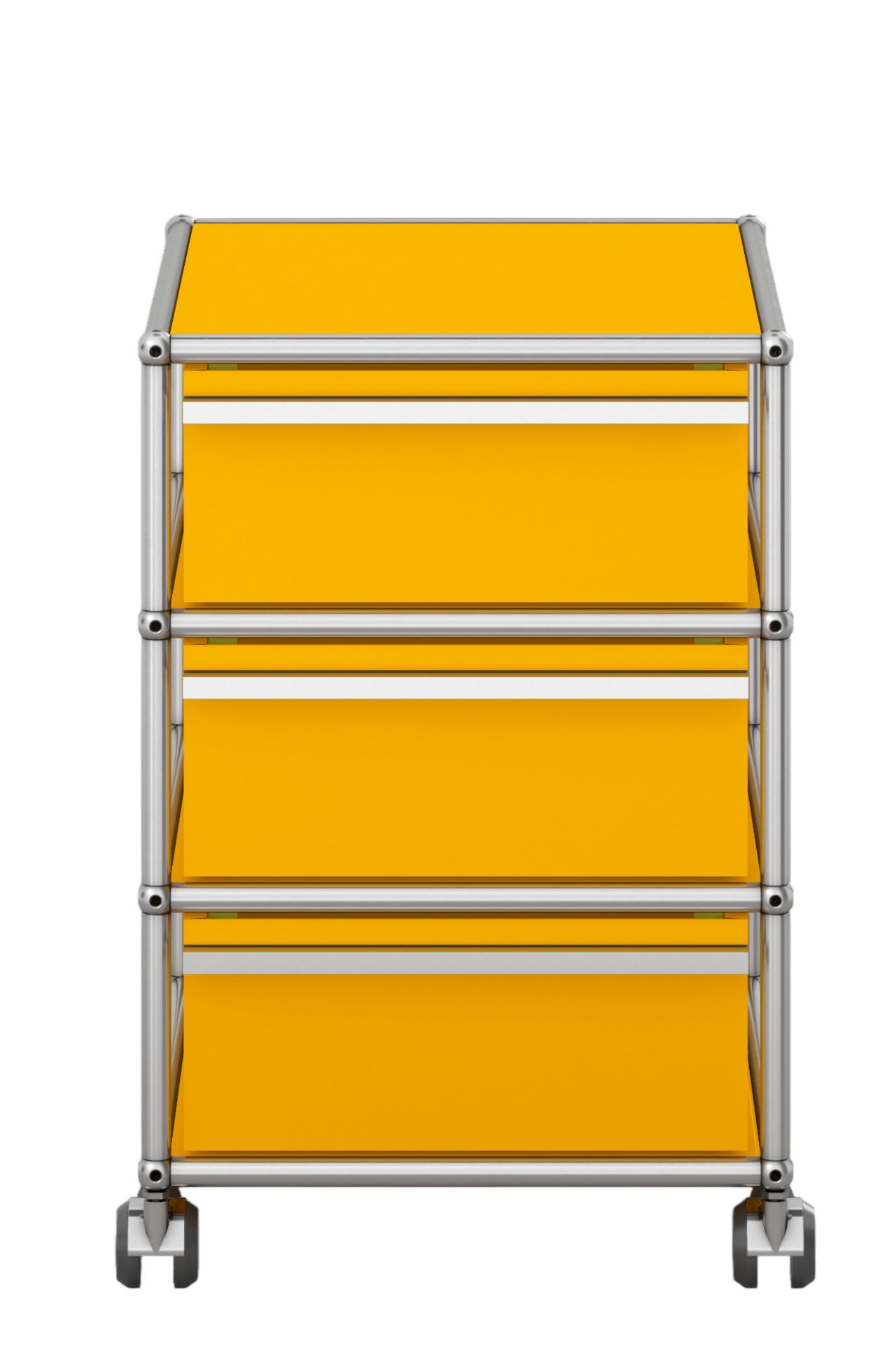 USM Haller Rollcontainer QUICK SHIP -goldgelb