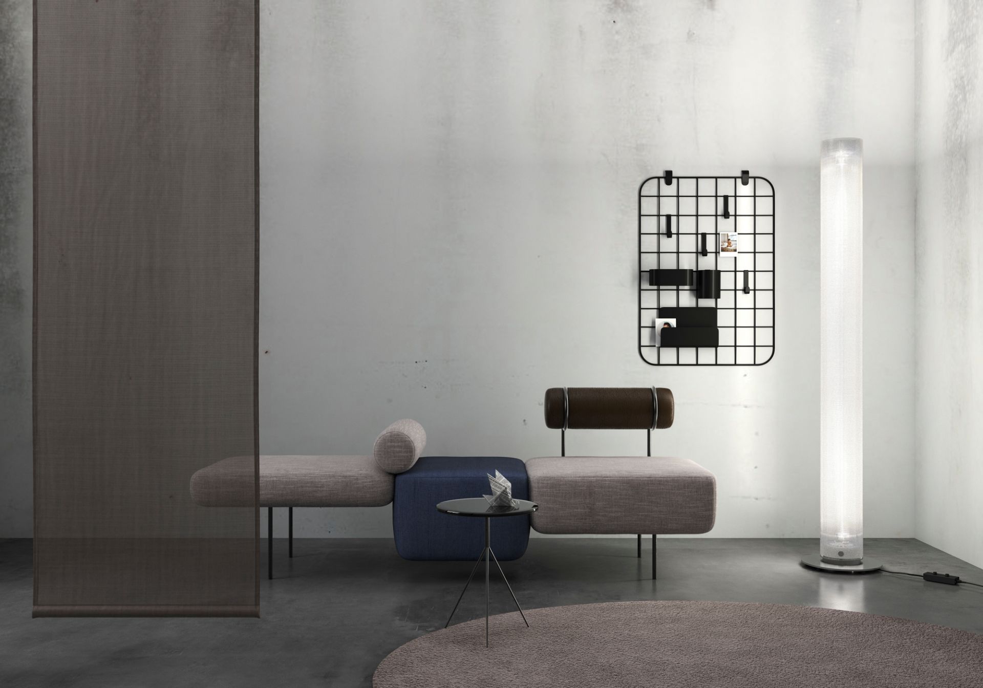 Twilight 360 Floor lamp Belux aluminum