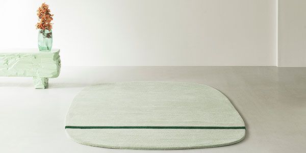 Oona Rug MINT 140 x 140 cm Normann Copenhagen SINGLE PIECES