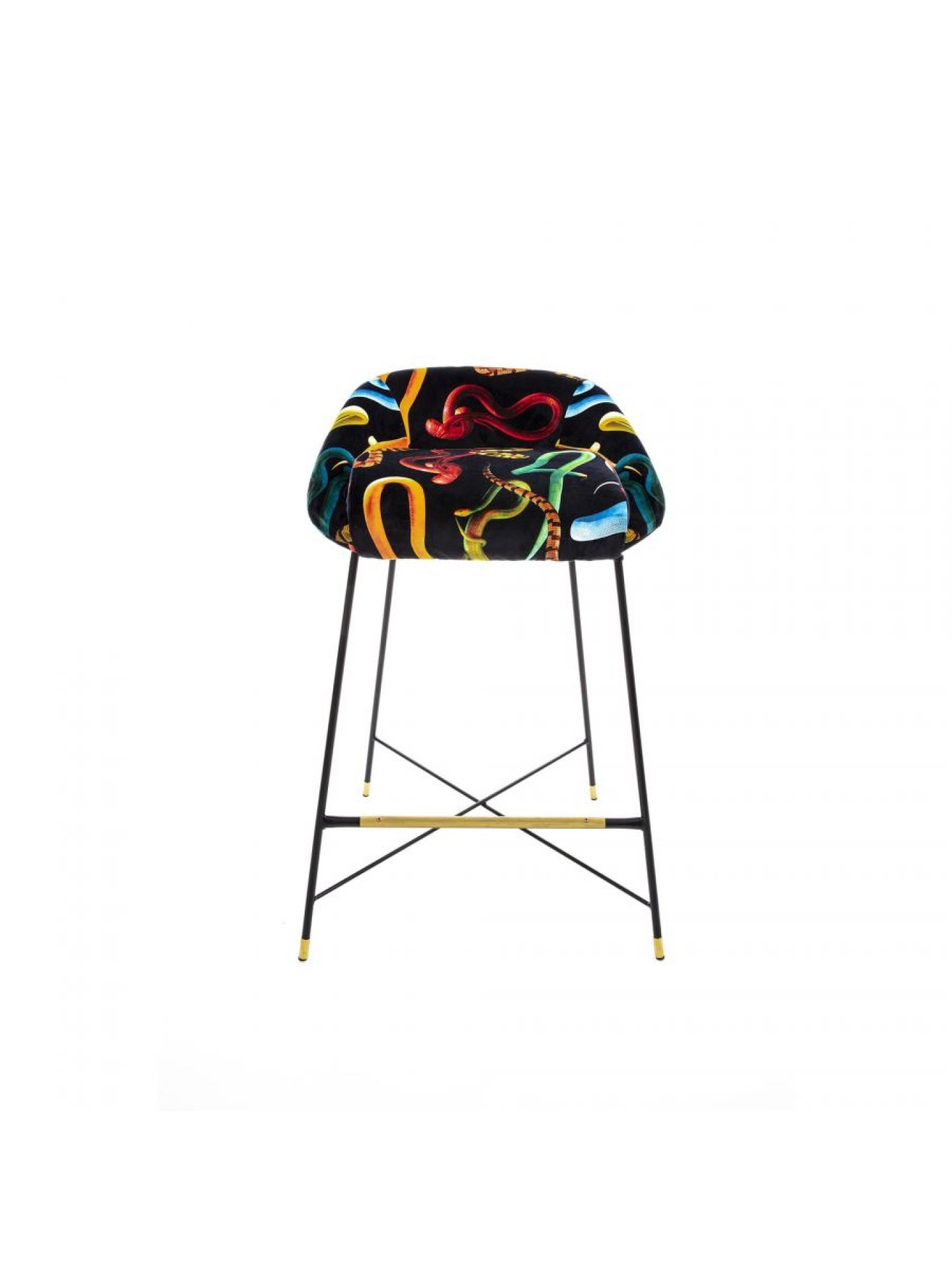 Toiletpaper high stool Snakes Seletti