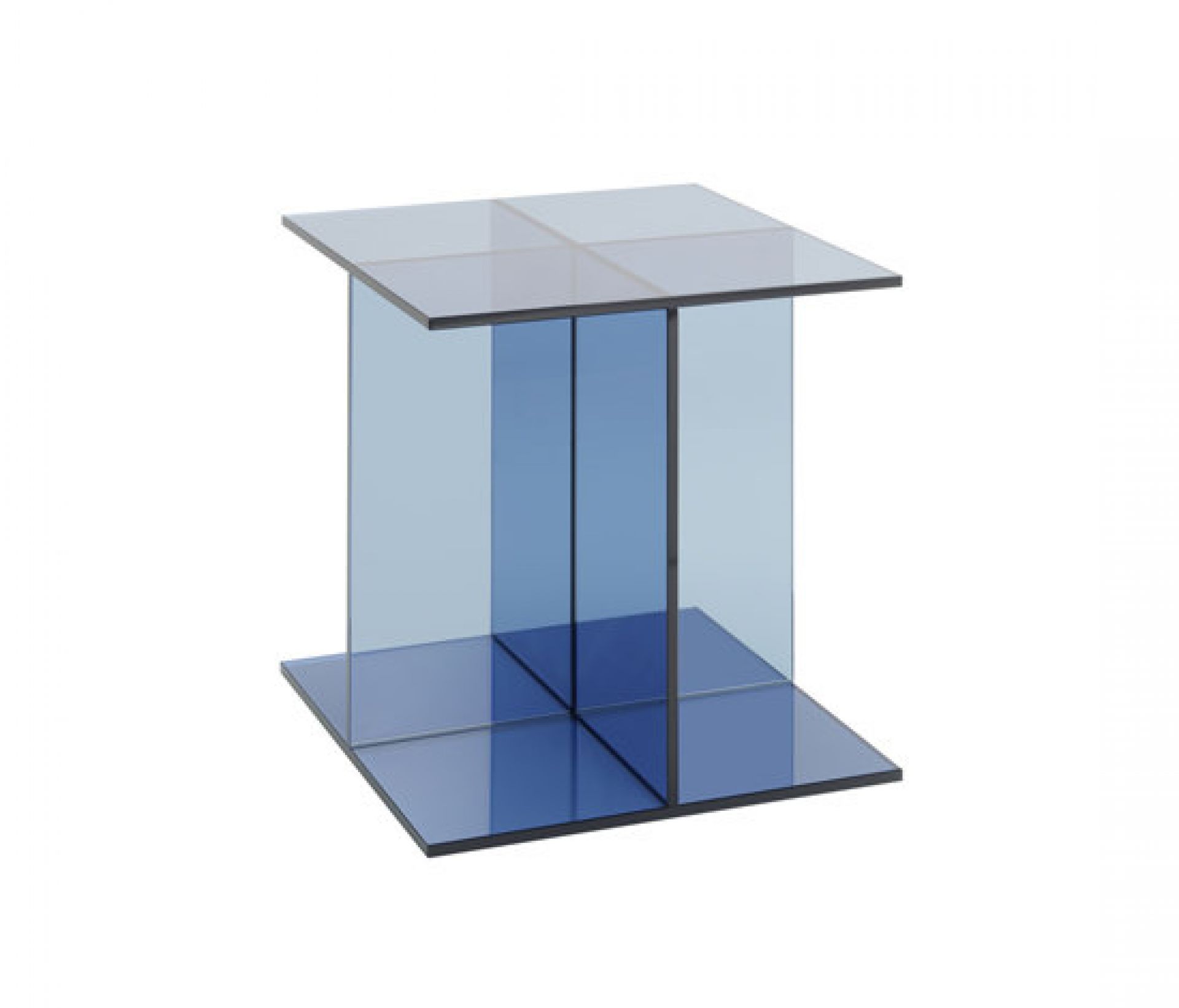 CT08 Vier side table by Philipp Mainzer dark blue e15