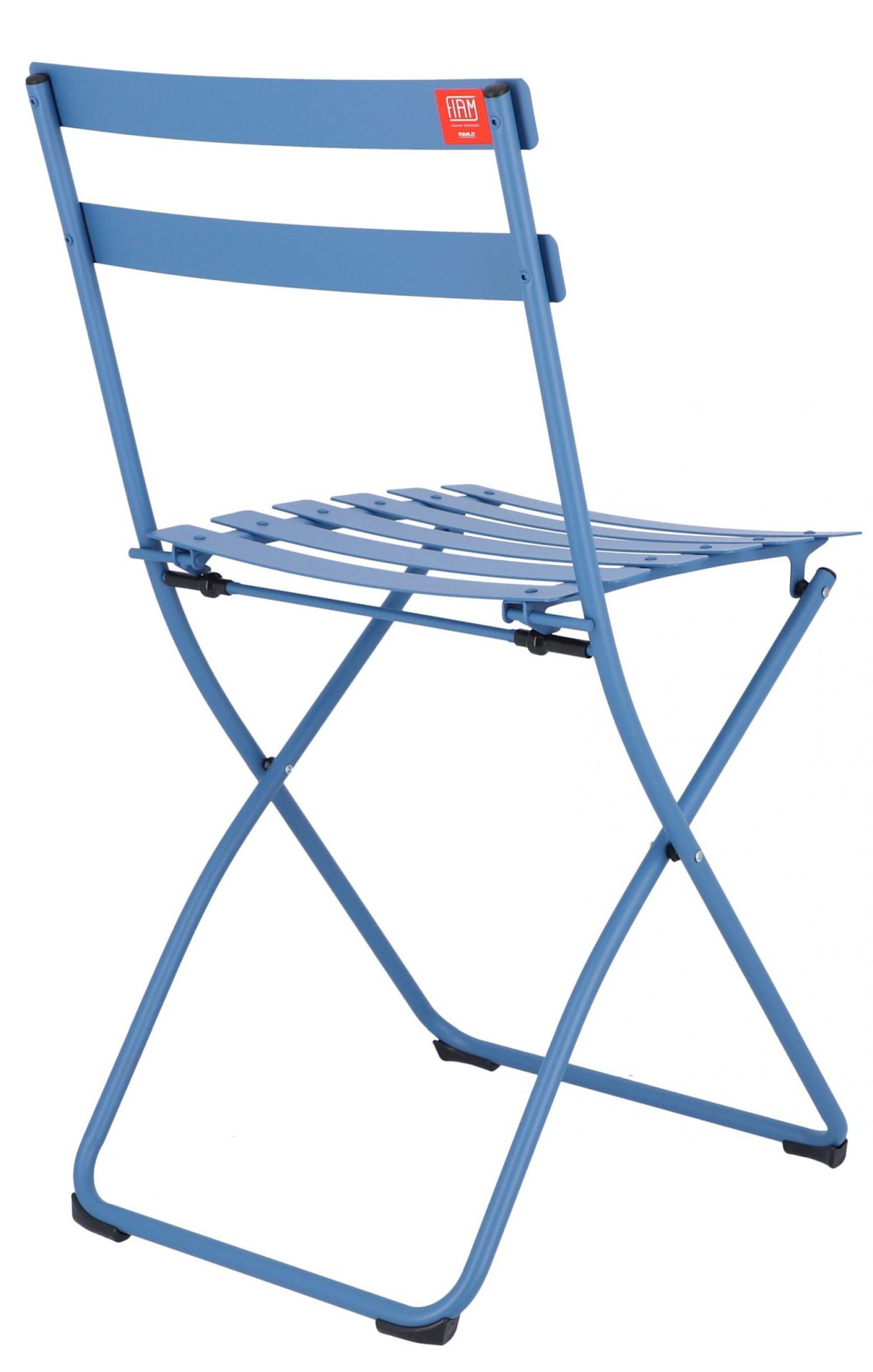 Fiam Spring Folding Chair Outdoor Jan Kurtz Light blue