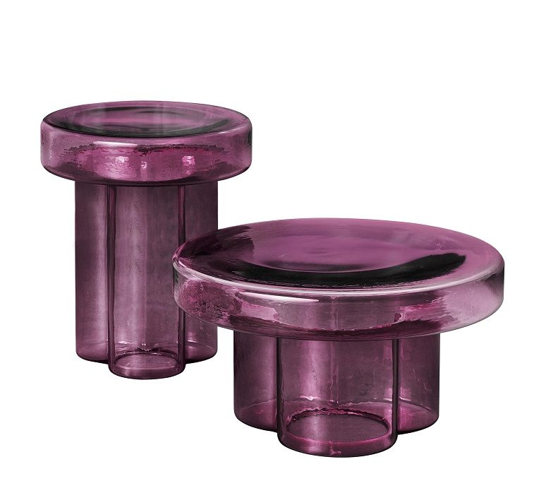 Soda Side Table Miniforms Wx55 cm Amethyst
