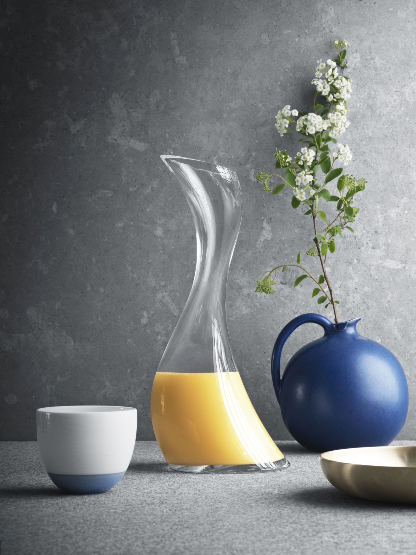 Cobra Carafe clear glass Georg Jensen SINGLE PIECES