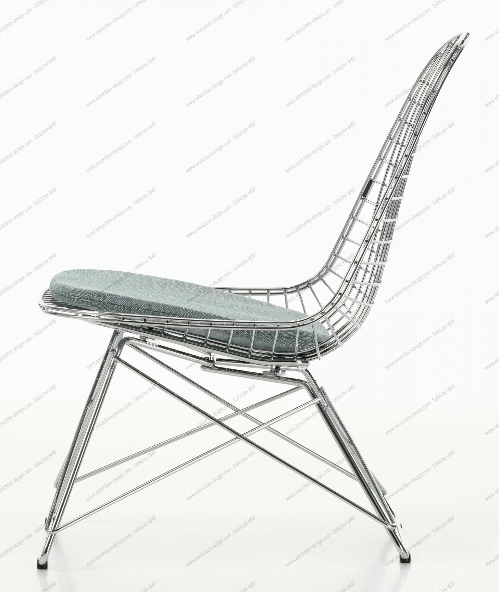 LKR-5 Wire Chair Chair with Seat Cushion Vitra