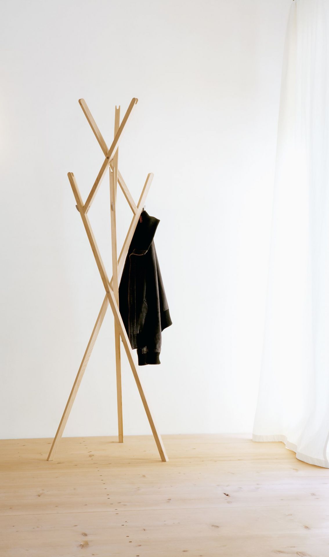 Hut ab folding coat stand Nils Holger Moormann