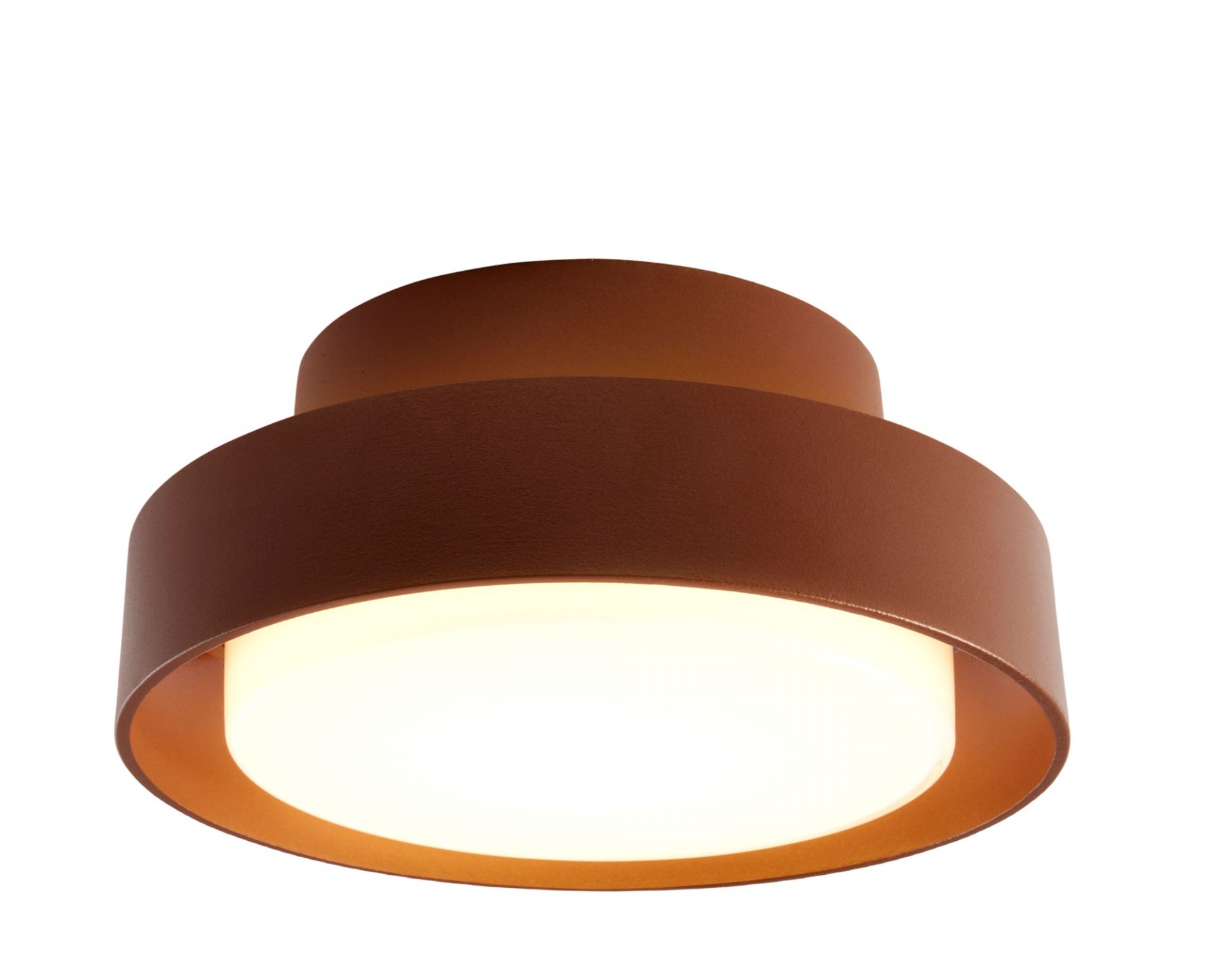 Plaff-On! 16 IP65 Wall light marset Rusty brown