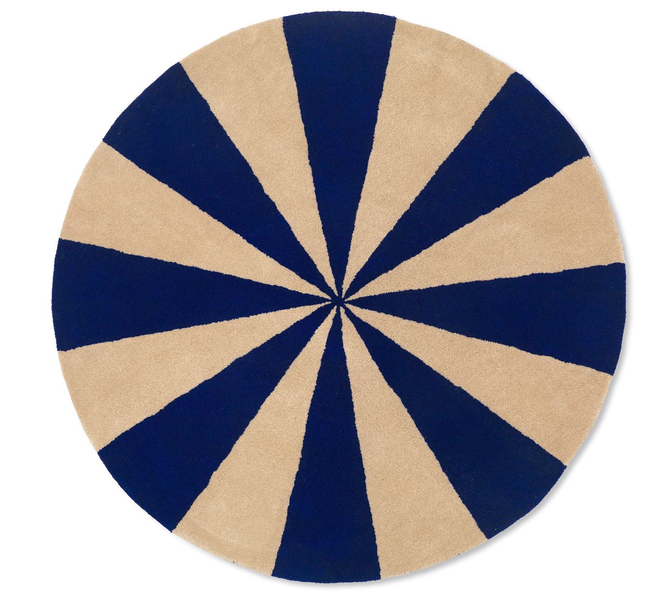 Arch Tufted Rug BRIGHT BLUE / OFF-WHITE Ferm Living SINGLE PIECES
