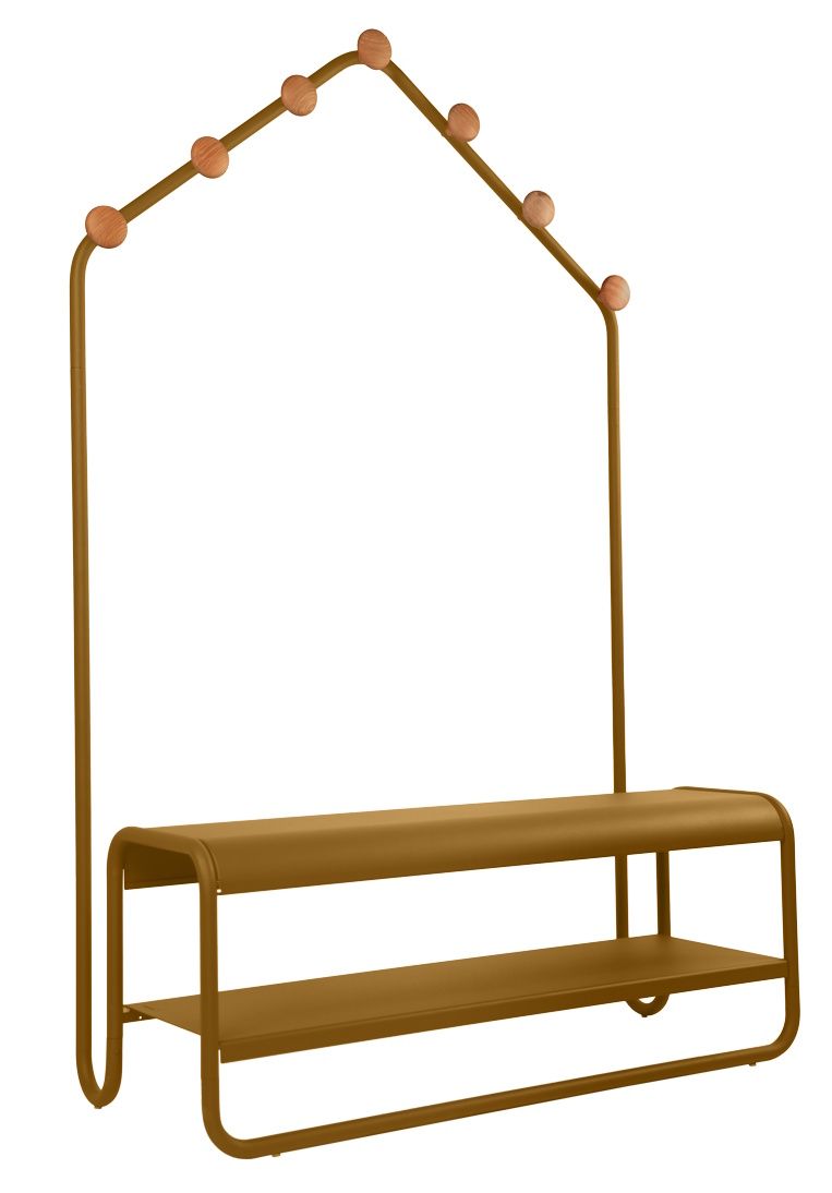Funambule Coat rack bench Indoor Fermob