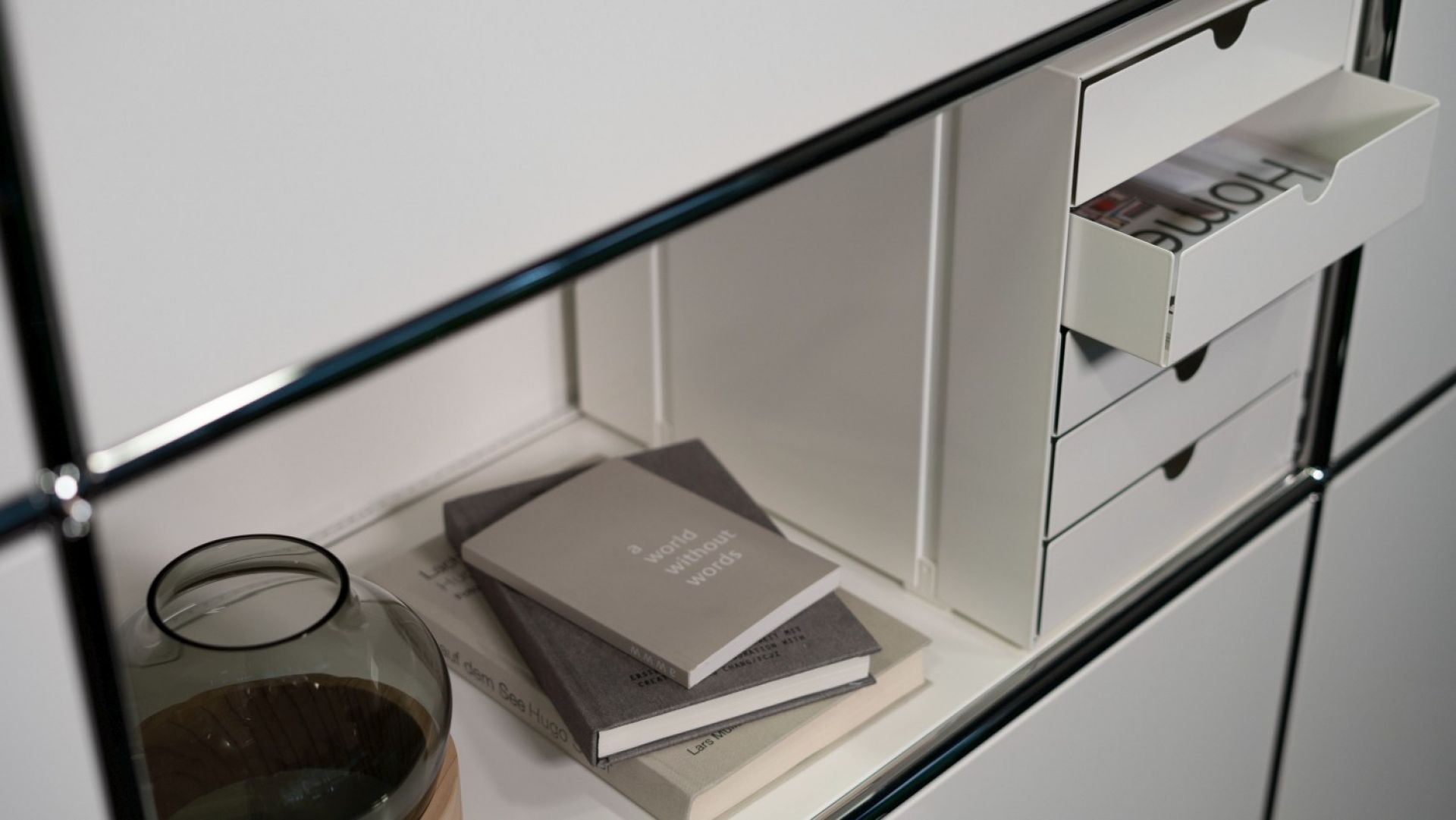 USM Haller Inos box set C4 with 5 closed trays Home Office