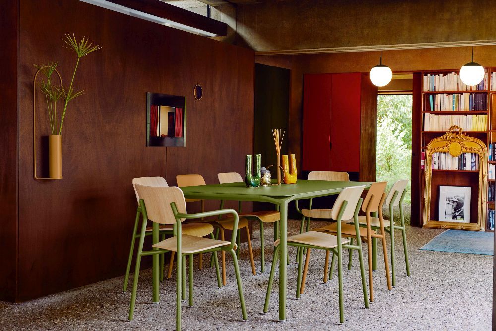 Study Chair Oak Chair Indoor Fermob