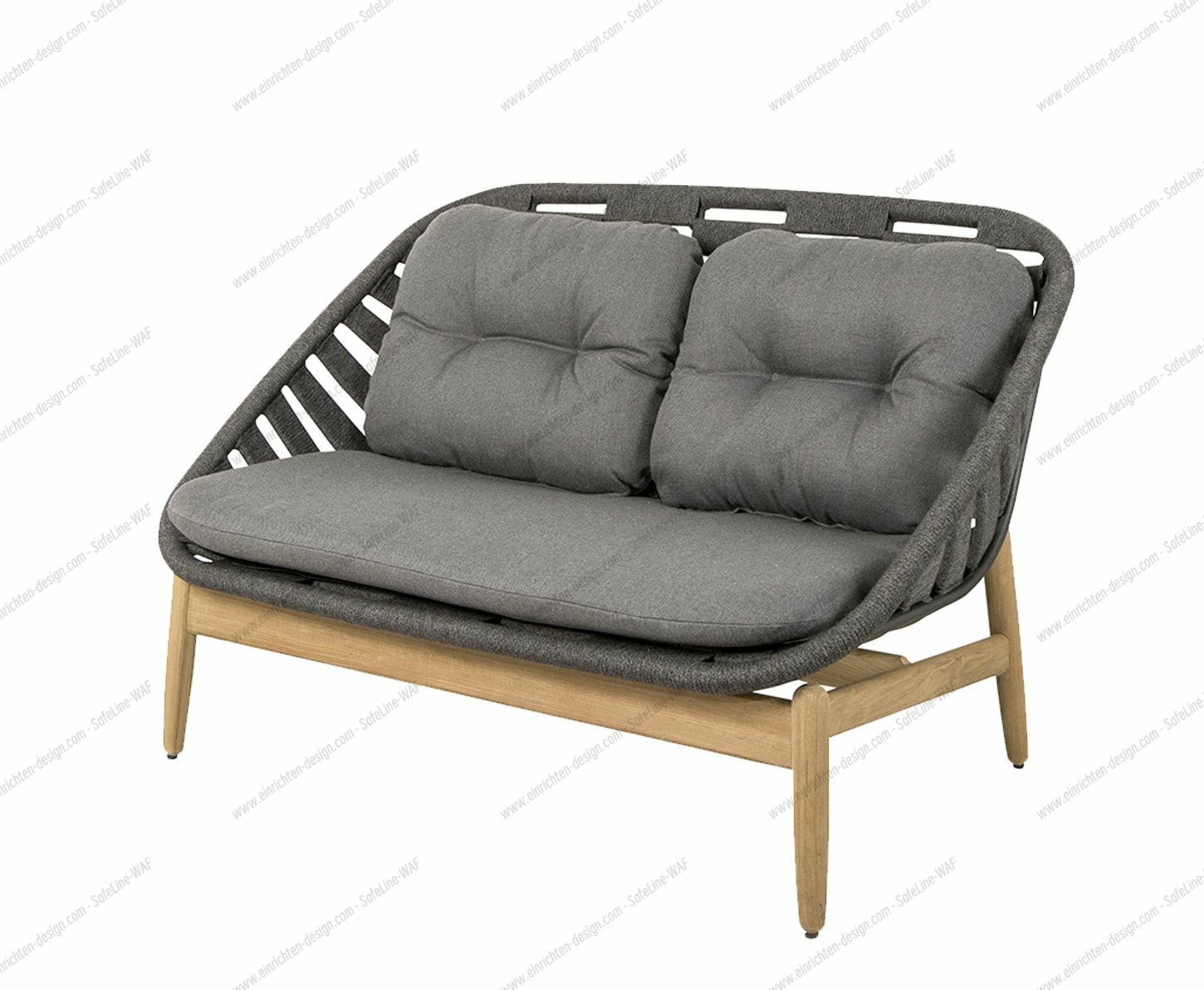 Strington Outdoor Sofa Dark Grey Cane-Line