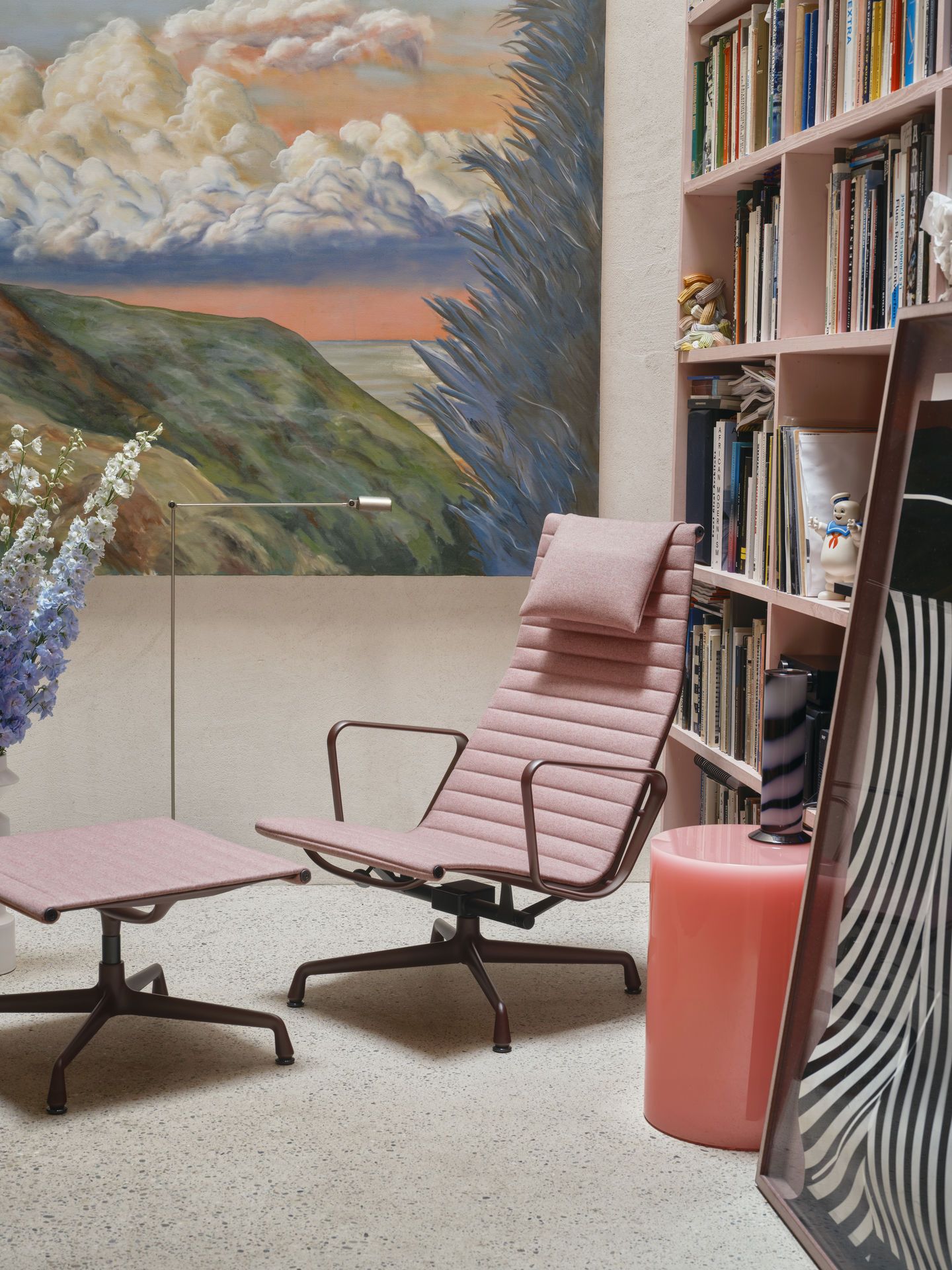 Aluminium Chair EA125 / EA 125 Stool Vitra