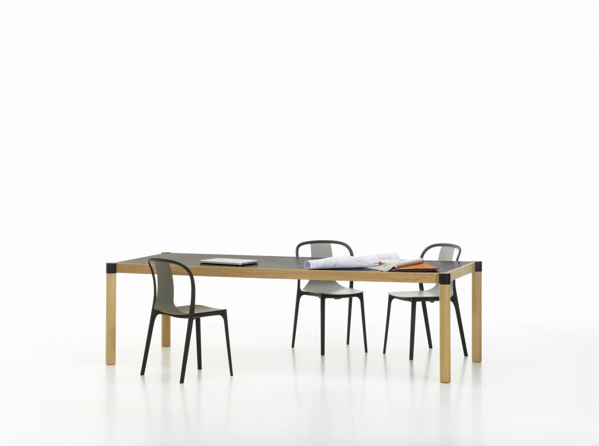 Belleville Chair Wood Vitra