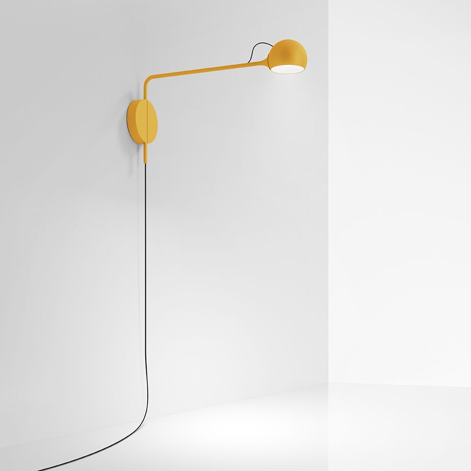 Ixa Wall lamp Plug yellow Artemide
