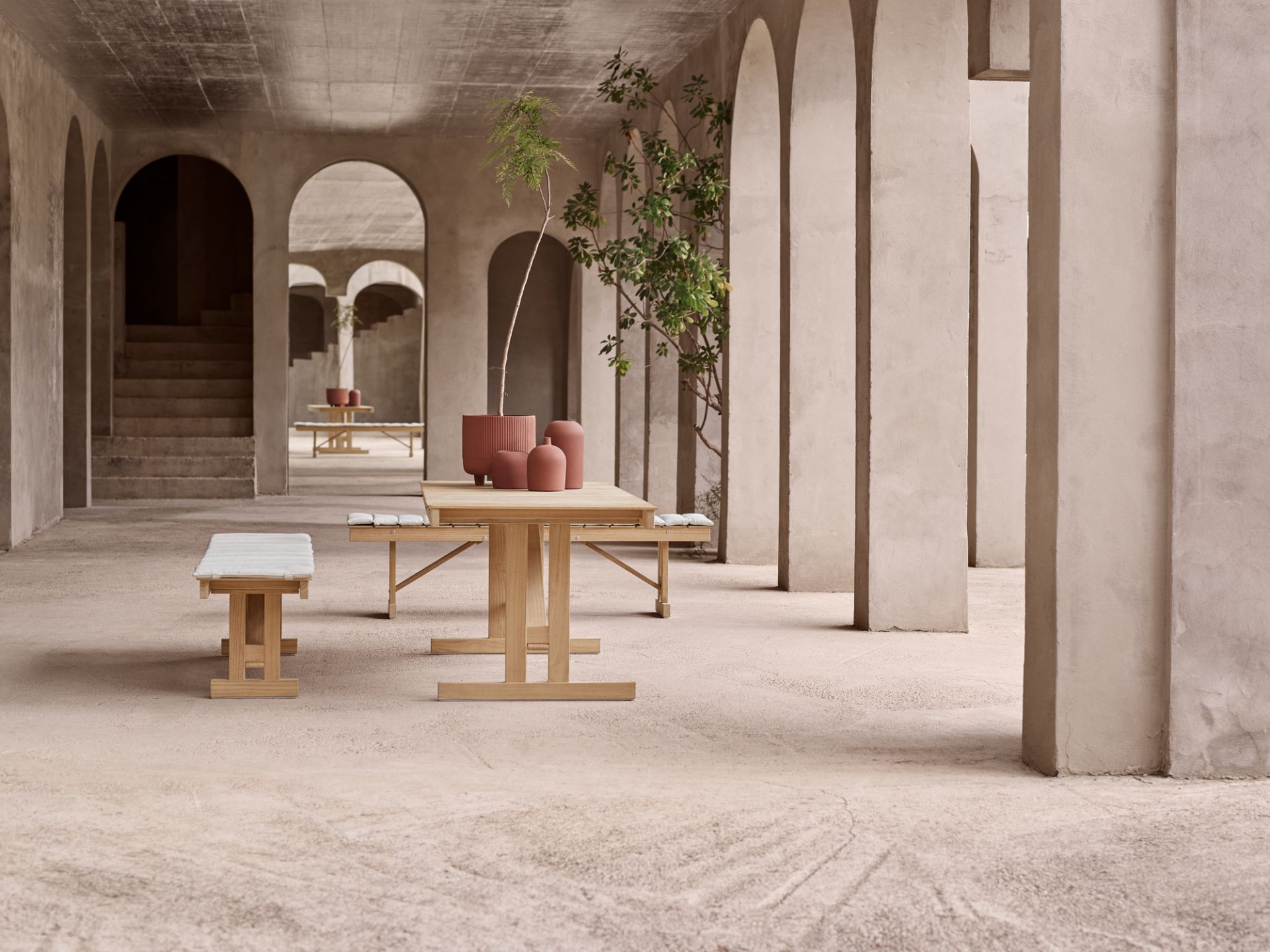 Mogensen table outdoor Carl Hansen &amp; Søn