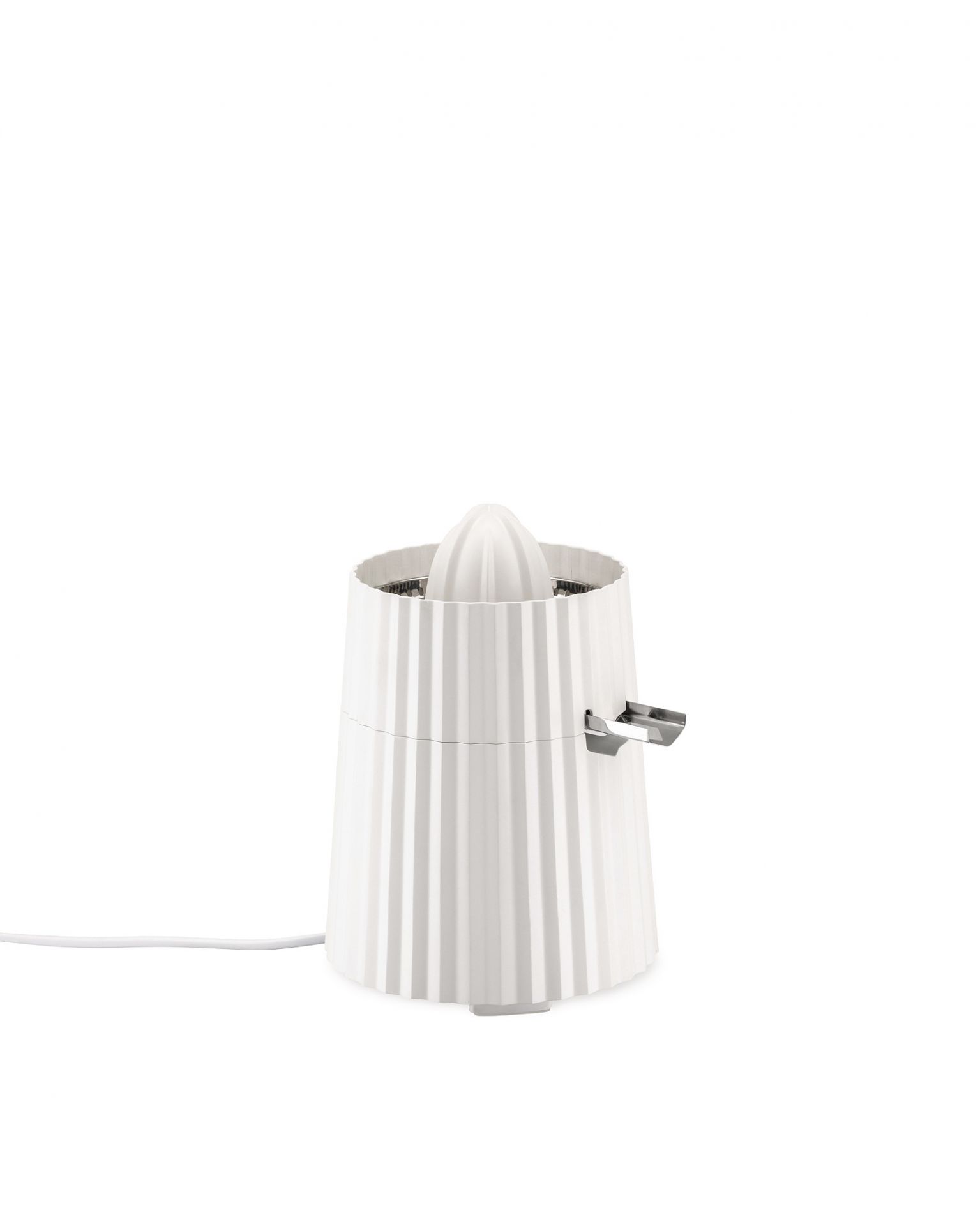 MDL07 W Plissé Electric lemon squeezer white Alessi