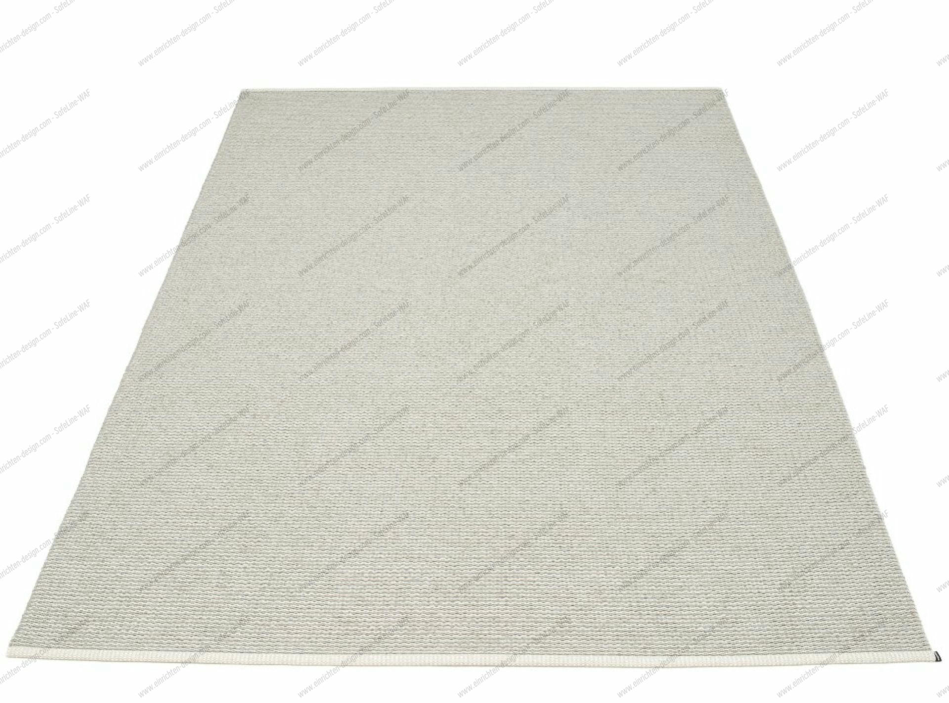 Mono Plastic Rug 230x320 cm Pappelina Fossil grey - Warm grey
